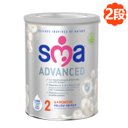 英国惠氏（SMA）Wyeth英国惠氏SMA至尊版ADVANCED婴儿配方营养奶粉800g爱尔兰奶源 至尊版 2段