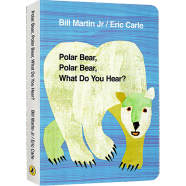 Eric Carle 北极熊你听到了什么 英文原版绘本 Polar Bear Polar Bear What Do You Hear 廖彩杏书单推荐 艾瑞卡尔爷爷