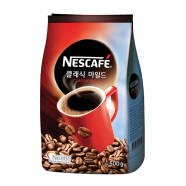 雀巢（Nestle） 韩国进口雀巢经典速溶咖啡500g橙袋装 纯黑咖啡无伴侣