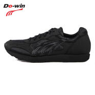 Dowin多威迷彩鞋2713减震训练鞋跑鞋透气轻便耐磨运动鞋 经典老款黑色2711F 35 该码为欧码