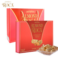 乐家（AlmondRoca）美国进口扁桃杏仁巧克力糖果零食情人节生日礼物女原味礼盒375g