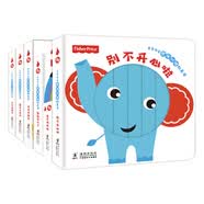 费雪宝宝感统训练玩具书（多种感官都打开，小手小脑动起来！全6册）尚童出品