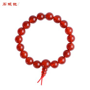 石头记（istone）红玛瑙手链情侣手串玛瑙手串转运珠葫芦新中式生日礼物送女友 10mm珠子204501212