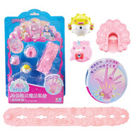 巴拉拉小魔仙 吧啦吧啦小魔仙玩具海萤堡变身器海螺魔法棒琴套装女孩礼物 海萤精灵魔法装备（凌海昕版）581615