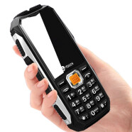 天语（K-Touch）Q3老人手机4G移动联通电信手机军工三防老年机超长待机直板老人手机 移动版黑色