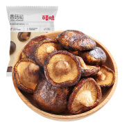 百草味 香菇脆54g*2袋 果干零食脱水蔬菜干蔬果脆山珍香菇干烘焙