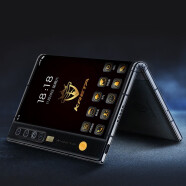克里特(kreta)V11V 8848高端商务折叠屏手机一亿像素双屏超薄5G手机骁龙865 黑牛皮 12G+512G