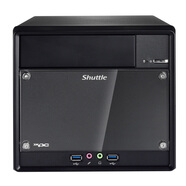 浩鑫（SHUTTLE）SH310R4 V2迷你电脑准系统/行业应用多元化迷你工控主机/拼接屏数字标牌方案应用/支持7*24小时 i7-9700/64G/2T/RTX4060-8G