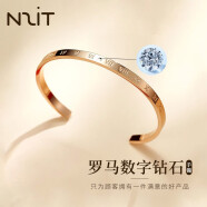 N2itN2IT时尚合金镀金钻石项链 罗马数字钻石手镯