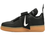 【备件库9成新】耐克NIKE 男子 板鞋 AIR FORCE 1 UTILITY AF1空军一号磁力技能结构休闲板鞋 AO1531-002黑色 39码