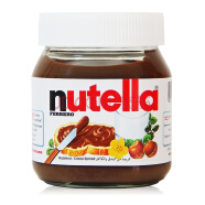 费列罗Nutella能多益 榛子巧克力酱 榛果可可酱 能多益巧克力酱 面包酱 350g*1瓶