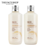 菲诗小铺（The Face Shop）大米晶透柔肤水乳液面霜可选补水保湿柔嫩细滑润肤防干燥男女通用 ( 大米水150ml+乳150ml )