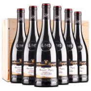 CANIS FAMILIARIS布多格 法国原瓶进口红酒整箱 米内瓦干红葡萄酒750ml*6瓶木箱装