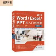 Word Excel PPT 2019从入门到精通 第2版微课视频版 ppt从入门到精通excel高效办公应用excel函数与公式教程新版office办公软件ppt自学教材办公应用excel