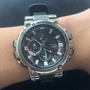 卡西欧（CASIO） 卡西欧CASIO手表G-SHOCK MT-G系列太阳能六局电波男士防水腕表 MTG-B1000-1A