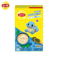 立顿（Lipton）经典浓醇冻顶乌龙宝可梦速溶袋装奶茶粉 100%进口奶源10包150g