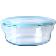 贝特阿斯（BestHA）耐热玻璃饭盒玻璃保鲜盒圆形泡面碗950ml 烤箱冰箱微波炉BTY-950