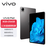 vivo Pad 11英寸平板电脑（骁龙870高性能芯片 8GB+256GB 120Hz超感原色屏 NFC一碰互传）深空灰