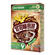 雀巢（Nestle）可可味滋滋儿童麦片330g 巧克力味营养早餐 原装进口 即食谷物