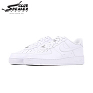耐克（NIKE）Air Force 1 AF1空军一号 全白黑武士经典款男女情侣休闲运动板鞋 CW2288-111-瑕疵 43