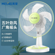 美菱MELNG  电风扇/台扇 五叶摇头定时台式风扇 家用桌面轻音节能宿舍电扇三档大风量 FT-30A（3）