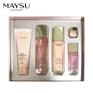 美素（MAYSU） 美素套盒护肤品补水保湿 小玫瑰礼盒：洁面+水+乳+眼霜