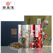 百益佳 茶叶 滇红茶 云南凤庆古树金芽金针 工夫红茶散茶300g