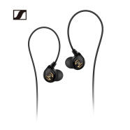 森海塞尔（Sennheiser）IE60 高保真HIFI音乐耳机 有线入耳式 被动环境噪声阻抑 黑色