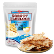 Aji 零食早餐 惊奇脆片饼干 酥脆可口 优格洋葱味200g/袋