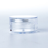 ilbu膏霜散粉透明分装盒压缩面膜纸泡瓶5/10/20g化妆品旅行分装瓶空瓶 透明膏霜盒 10g