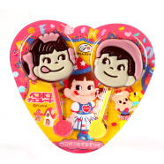 不二家双棒巧克力2支装24g片装情侣糖果巧克力零食品儿童礼物日本进口 双棒巧克力1板/共2支】 体验装 24g