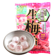 RIBON 日本进口理本梅子糖生梅糖生梅饴水果硬糖儿童休闲零食节日礼物