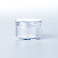 ilbu膏霜散粉透明分装盒压缩面膜纸泡瓶5/10/20g化妆品旅行分装瓶空瓶 透明膏霜盒 5g