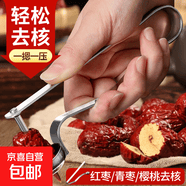 去枣核神器红枣去核器不锈钢去红枣核器大枣去核器枣子去核器 2个装