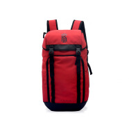 皮萨罗运动双肩包篮球包男女情侣背包大容量电脑包学生书包旅游户外包 红色