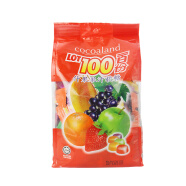 马来西亚进口 一百份 什果果汁软糖 1000g 软糖橡皮糖婚庆喜糖 休闲零食