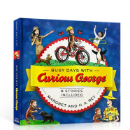好奇猴乔治的繁忙日子 Busy Days with Curious George 英文原版 进口故事书