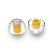 SpinFit CP100+丨145丨800丨240丨W1入耳式耳机硅胶耳帽SF耳塞套适用索尼森海塞尔beats铁三角AKG耳套隔音 CP145【M】1对