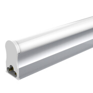 创华星LED灯管T5/T8一体化LED日光灯管 T8全套支架光管1.2米明亮 T5一体化 暖白光 0.6米