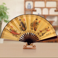 扇子折扇中国风 古典古代夏季折扇男古风扇子复古折叠扇定制定做 四大美女