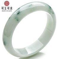 可玉可求 翡翠手镯 冰底飘绿玉镯子 水润清雅玉手镯 女款玉石玉镯玉器 约55毫米 翡翠玉手镯 包装 可玉可求 翡翠手镯 冰底飘绿玉镯子 水润清雅玉手镯 女款玉石玉镯玉器 约55毫米 翡翠玉手镯 包装