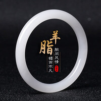 艺铂缘 和田玉手镯女款天然正品新疆羊脂白玉手镯圆条细款冰底青白玉镯子送女友爱人礼物证书 和田玉白玉手镯 内径55-56mm 艺铂缘 和田玉手镯女款天然正品新疆羊脂白玉手镯圆条细款冰底青白玉镯子送女友爱人礼物证书 和田玉白玉手镯 内径55-56mm