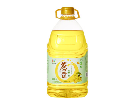 苍茫谣（CangmangYao）芥花油 非转基因 低芥酸菜籽油 4L 一级压榨食用油 国企出品