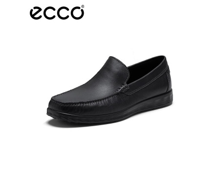 爱步（ECCO）男鞋 乐福鞋商务休闲皮鞋正装鞋 S 轻巧莫克系列540514 黑色42