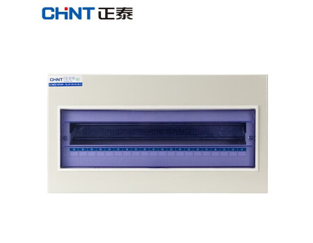 正泰（CHNT）PZ30-20 配电箱家用强电箱空开箱装断路器强电布线箱 明装配电箱体1mm（单排）