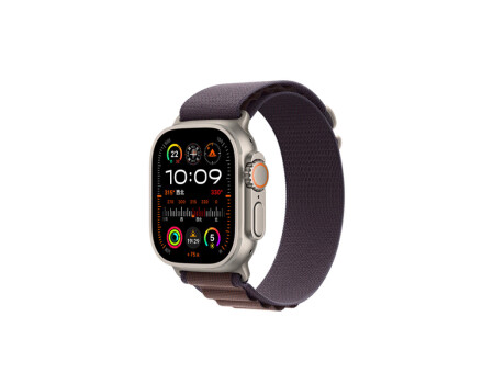 苹果（Apple）watch苹果手表Ultra2 iWatch Ultra2智能运动手表 男女通用款 靛蓝色 高山回环式表带大号 GPS+蜂窝款 49毫米【官方标配】