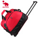 爱华仕 男女大容量拉杆包旅行箱包可扩展容量旅行袋8001 红色
