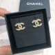 香奈儿（Chanel）耳钉双c 满钻双c 经典百搭款 送女友礼物双11特别价 小珍珠镶钻耳钉
