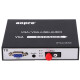AOPRE 欧柏互联高清HDMI/VGA音视频光端机 DVI转光纤收发器加USB网线延长器 一台价 VGA光端机+外置音频 一台价/1对拍2台 SC接口-单模单纤