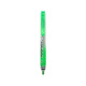 派通（Pentel）SXS15 按动荧光笔 手账记号笔标记笔 伸缩式大容量荧光笔可换芯 4.5mm 绿色